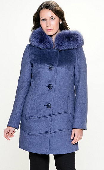 Модні пальто для повних жінок (фото) моделі 2016