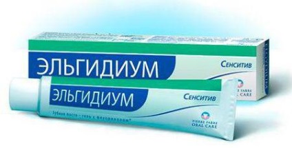 Ельгідіум зубна паста проти карієсу і пародонтозу