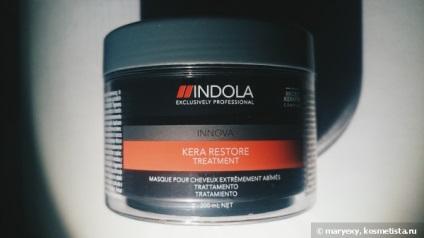 Indola innova kera restore treatment маска для волосся кератіновой відновлення відгуки