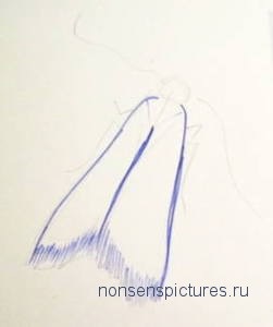 Як намалювати моль, блог художника-графіка Новікової марини мала книга нісенітниці