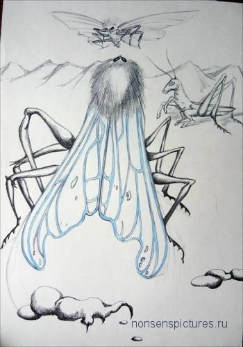 Як намалювати моль, блог художника-графіка Новікової марини мала книга нісенітниці