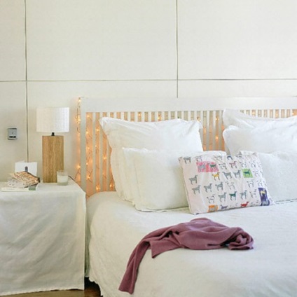 Як створити білий інтер'єр спальні з яскравими акцентами, розкіш і затишок