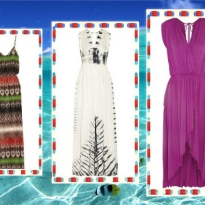 Пляжні сукні 2015 року, модні сукні