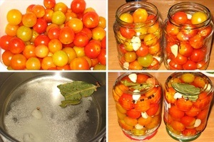 Помідори черрі на зиму рецепти з фото маринованих помідорів чері