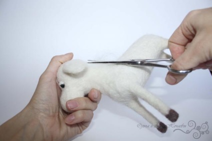 Майстер клас з валяння овечки - ярмарок майстрів - ручна робота, handmade