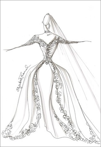 Сукня для принцеси дизайнери запропонували ескізи весільного вбрання для миддлтон, wildberries style