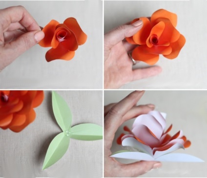Як зробити троянду з паперу