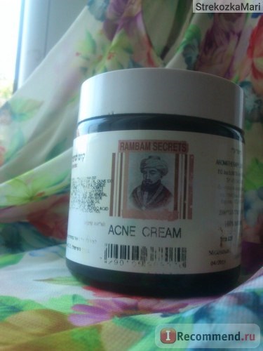 Крем для проблемної шкіри rambam secrets acne cream - «крем який працює або самий таємничий