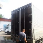 Ворота для вантажівок в москві, виготовлення воріт на вантажівки, установка воріт на вантажівку