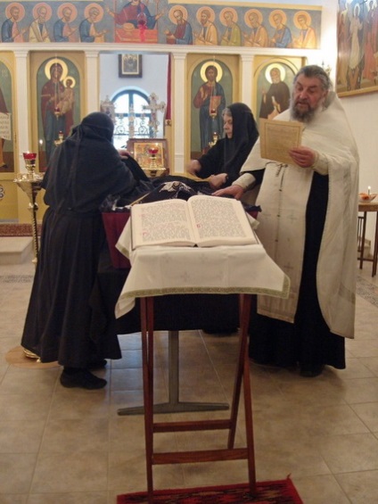 Відспівування і поховання, православний иерусалим