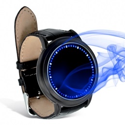 Сенсорні світлодіодні годинник abyss (металевий корпус) - купити за низькою ціною і безкоштовної
