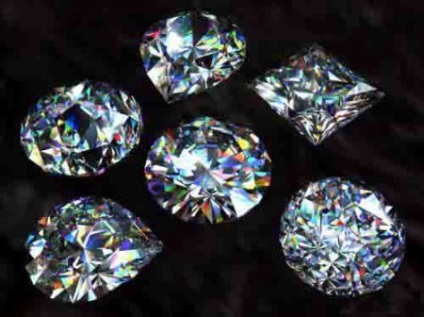 Діамантовий блиск дисперсія і переломлення алмазу