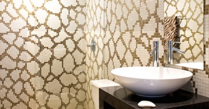 Дизайн плитки у ванній кімнаті - фото каталог