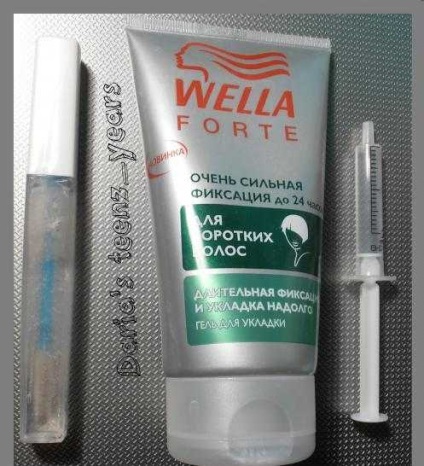 Гель для укладання волосся wella forte дуже сильна фіксація для короткого волосся - і не тільки для