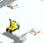Гра чистимо сніг на тракторі онлайн, грати безкоштовно - farming simulator