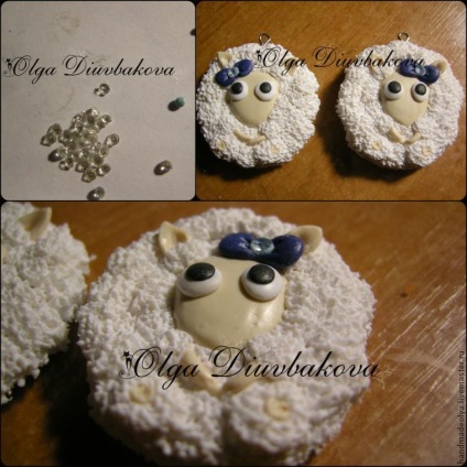 Ліпимо милих овечок з глини - ярмарок майстрів - ручна робота, handmade