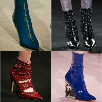 Модні тенденції жіночого взуття на зиму 2017-2018 року на фото показані моделі