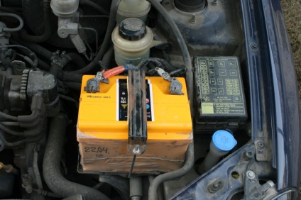 Підключаємо акумулятор на автомобіль daewoo lanos