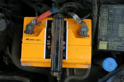 Підключаємо акумулятор на автомобіль daewoo lanos