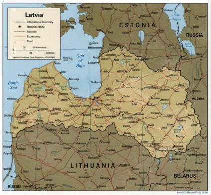Прибалтійські держави, все4, карти сусідніх держав