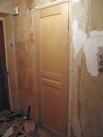 Приклад ремонту приватної квартири заміна дверей - ремонт своїми руками - статті про будівництво та