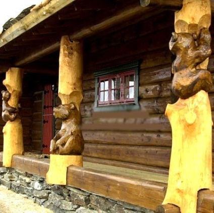 Різьблені фігури тварин з дерева для дачі - легка справа