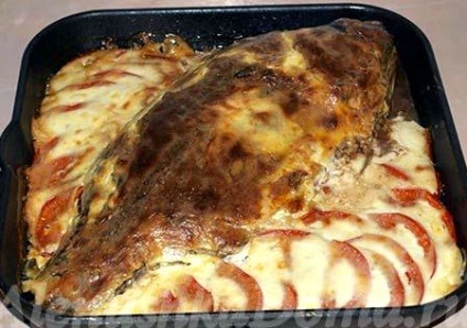 Риба запечена в духовці з овочами у фользі рецепт з фото, блог кулінара