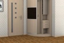 Кутовий шафа в передпокій фото, маленький коридор, розміри меблів, ідеї наповнення, дизайн відкритої