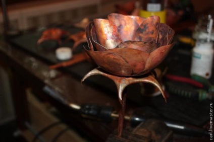 Букет мідних троянд - ярмарок майстрів - ручна робота, handmade