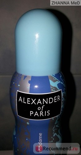 Дезодорант аерозоль alexander of paris kool spirit madame - «ідеально для літа! Kool spirit madame