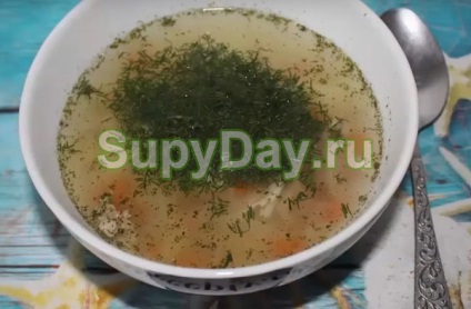 Дієтичний суп з курячої грудки - для тих хто сидить на дієті рецепт з фото і відео