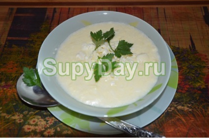 Молочний суп з рисом - для сніданку і не тільки рецепт з фото і відео
