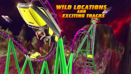 Roller coaster 3d crazy driver apk для android