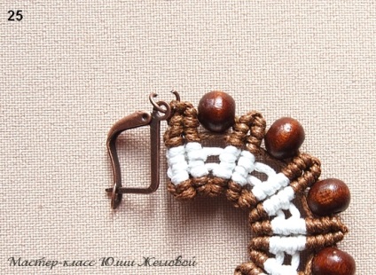 Створюємо плетені сережки з намистинами «половинки» - ярмарок майстрів - ручна робота, handmade