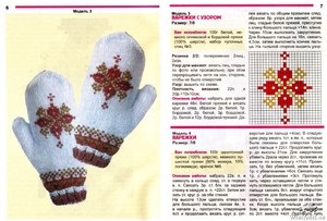 Прості схеми в'язання спицями рукавиць для початківців з покроковим описом, як саме в'язати