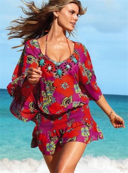 Шиємо пляжне плаття-туніку (схеми, опис, фото) - приватні замітки