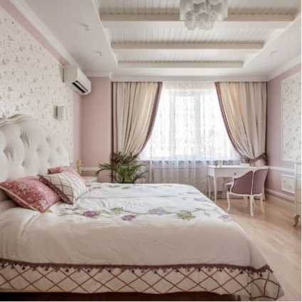Спальні фото - 690 тис, дизайн інтер'єру спальної кімнати в квартирі, ідеї ремонту та оформлення