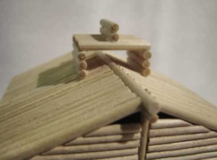 Робимо сувенірну альтанку з дерев'яних паличок - ярмарок майстрів - ручна робота, handmade