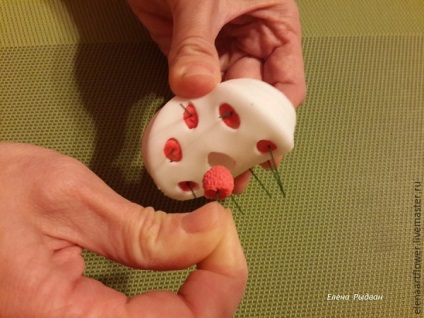 Ягоди суниці з самозастивающая полімерної глини - ярмарок майстрів - ручна робота, handmade