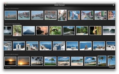 Adobe carousel для швидкої обробки фото програмне забезпечення новини комп'ютерний портал