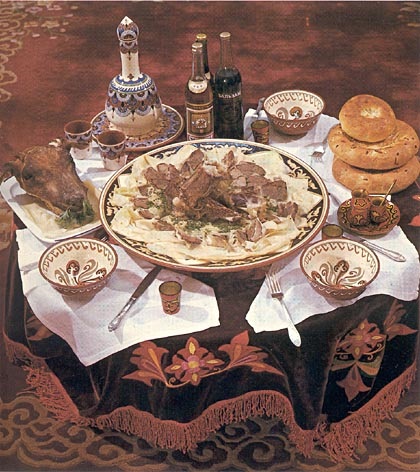 Казахські національні страви з м'яса, cooks - кухаря казахстана
