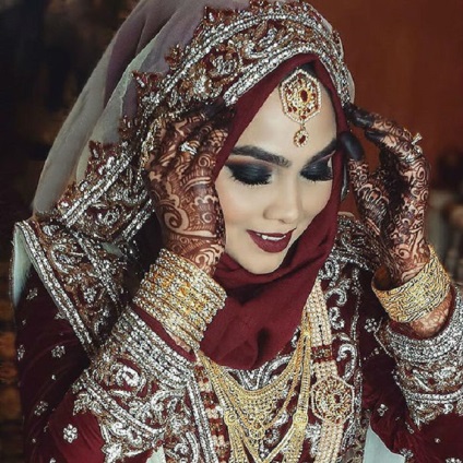 Жінка в ісламі 25 фотографій мусульманських наречених у весільних хіджабах