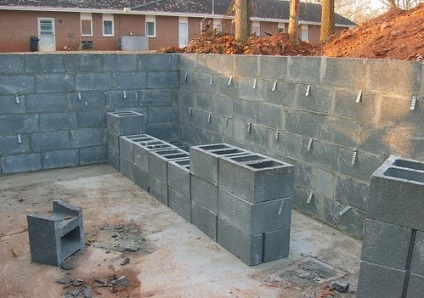 Blocks falakhoz, típus építőelemek csinál a kezével