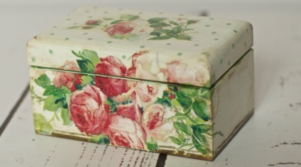 Decoupage kezük dekoráció íróasztalhoz (master class)