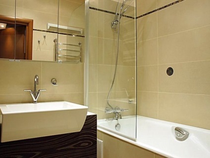 Tervezz egy kis fürdőszoba a lakásban stílus választás és vizuális trükköket növelése