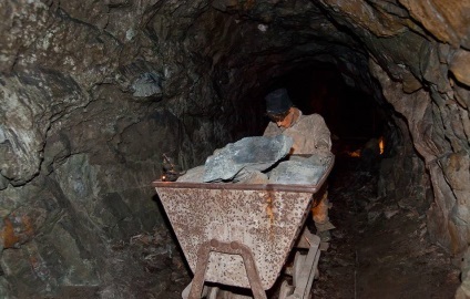 Mining az ezüst a világon, valamint a termelési volumen fém kkih