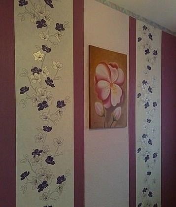 Két típusú tapéta egy szobában utasításokat, hogyan kell összeszerelni a fal több színben, videó és fotók