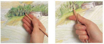 Hogyan kell tartani a ceruzát, hogyan lehet létrehozni egy formája bemelegítő eszköze az ujjak és a többi