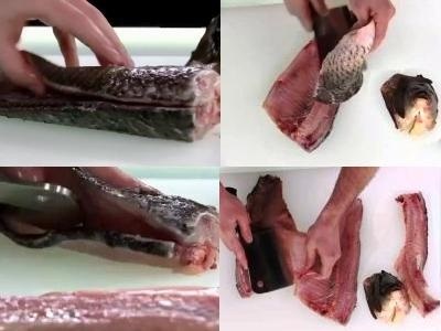 Hogyan lehet csökkenteni a halak filévé, távolítsa el a csontokat a ponty