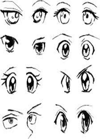 Hogyan kell felhívni anime szemek